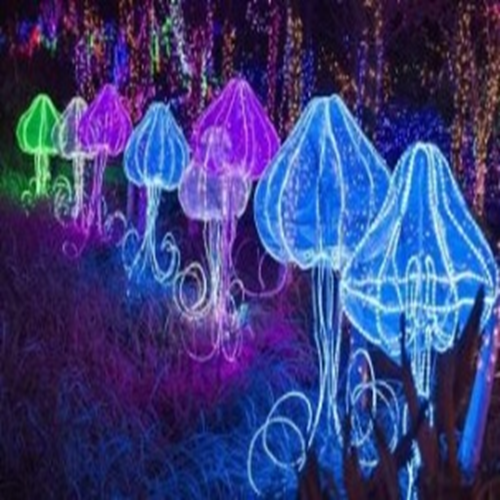 LED Motif Light Jellyfish 1.2m Height
