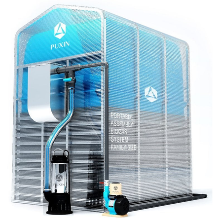 One Set of PUXIN Portable Assembly Membrane Digester 3.4 CBM