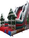 SL007 Xmas Dry Slide Inflatable