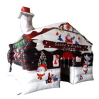 EV007 XMAS Hut Inflatable