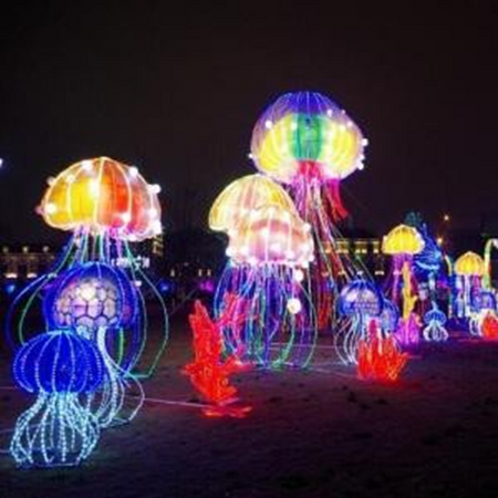 LED Motif Light Fantasy Jellyfish 10m x 2.5m