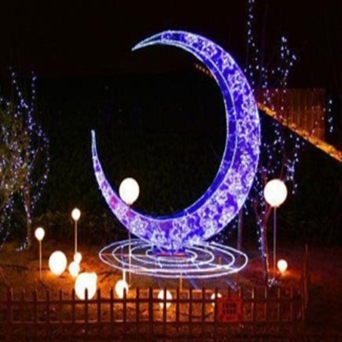 LED Motif Light Moon 3.5m(L) x 2.6m(H)