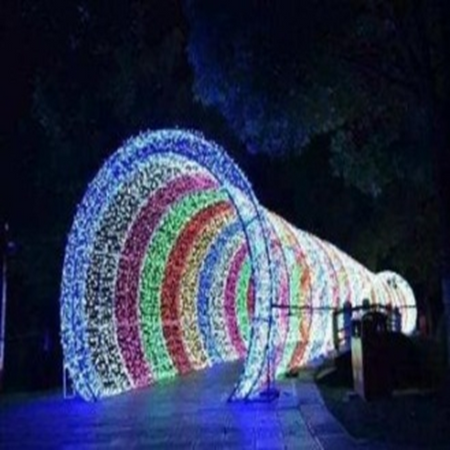 LED Motif Light Time Tunnel 30m(L) x 3.3m(H) x 3.5m(W)