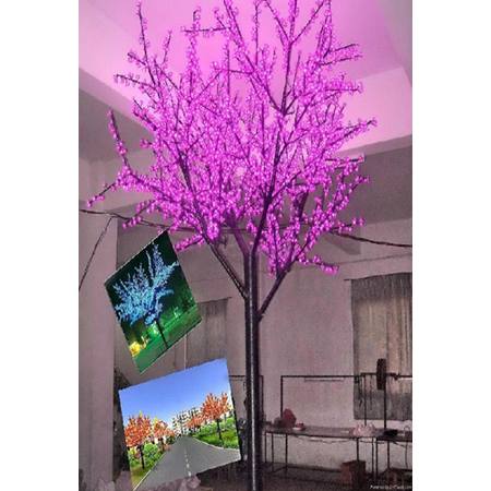 LED Cherry Blossom Tree  EN-CBT-3456 : 3456pcs LEDs 156W Blue