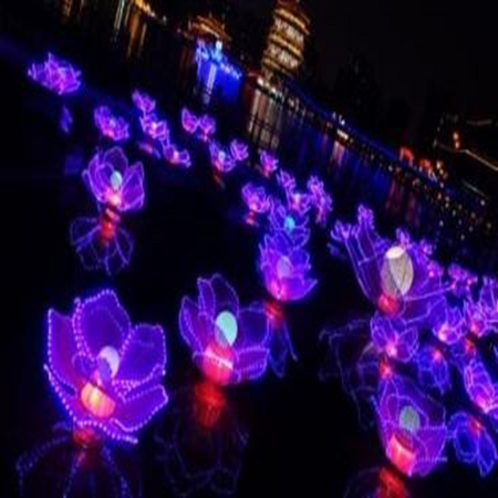 LED Motif Light Lotus 50CM(Diameter)