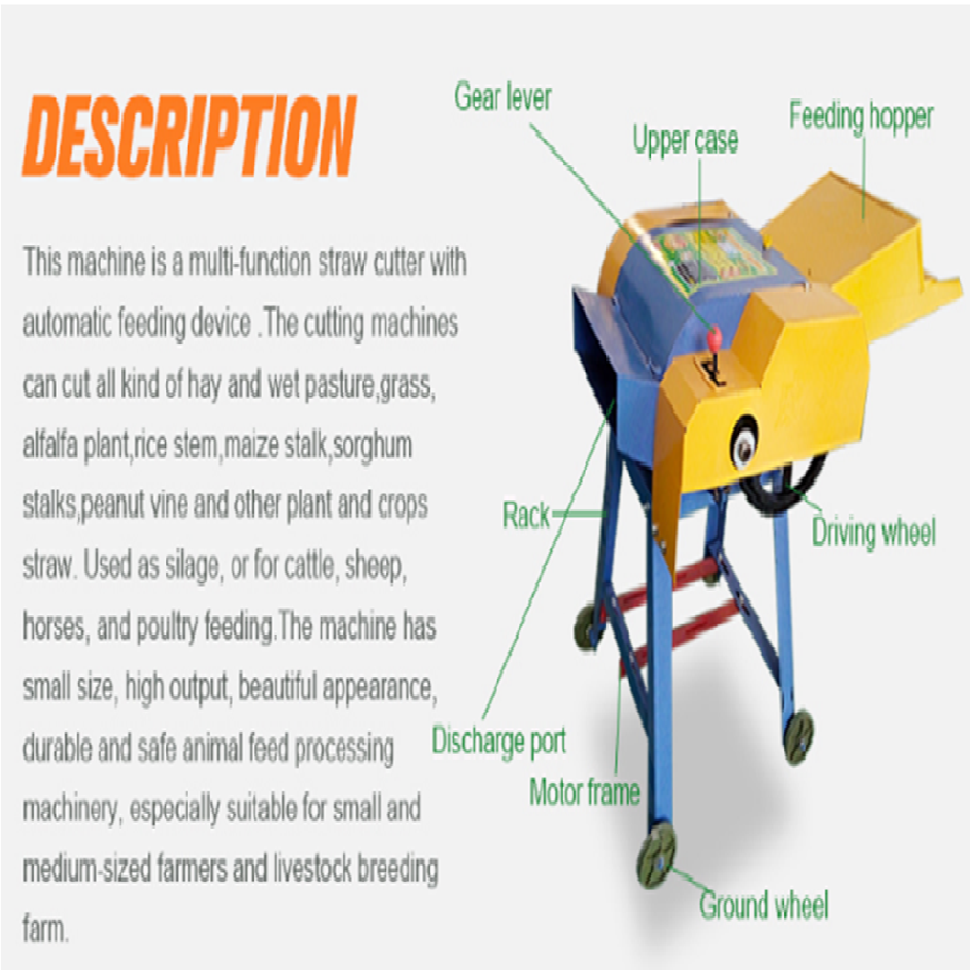 9ZP-0.4 Chaff Cutter Machinery Series