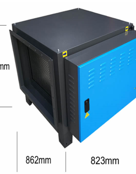 JW80 Electrostatic Precipitator Oil Fume Purifier